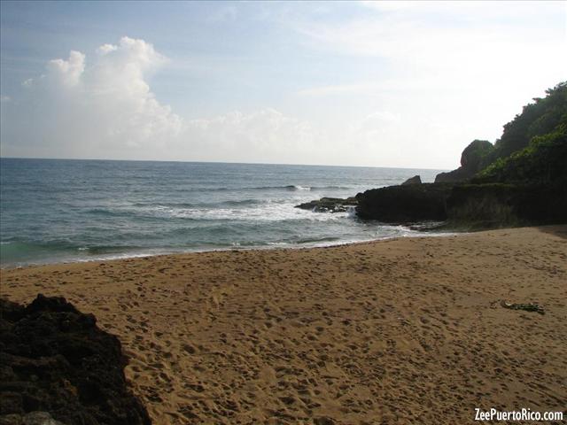 Playa Puerto Hermina Cofresi Ruins in Quebradillas